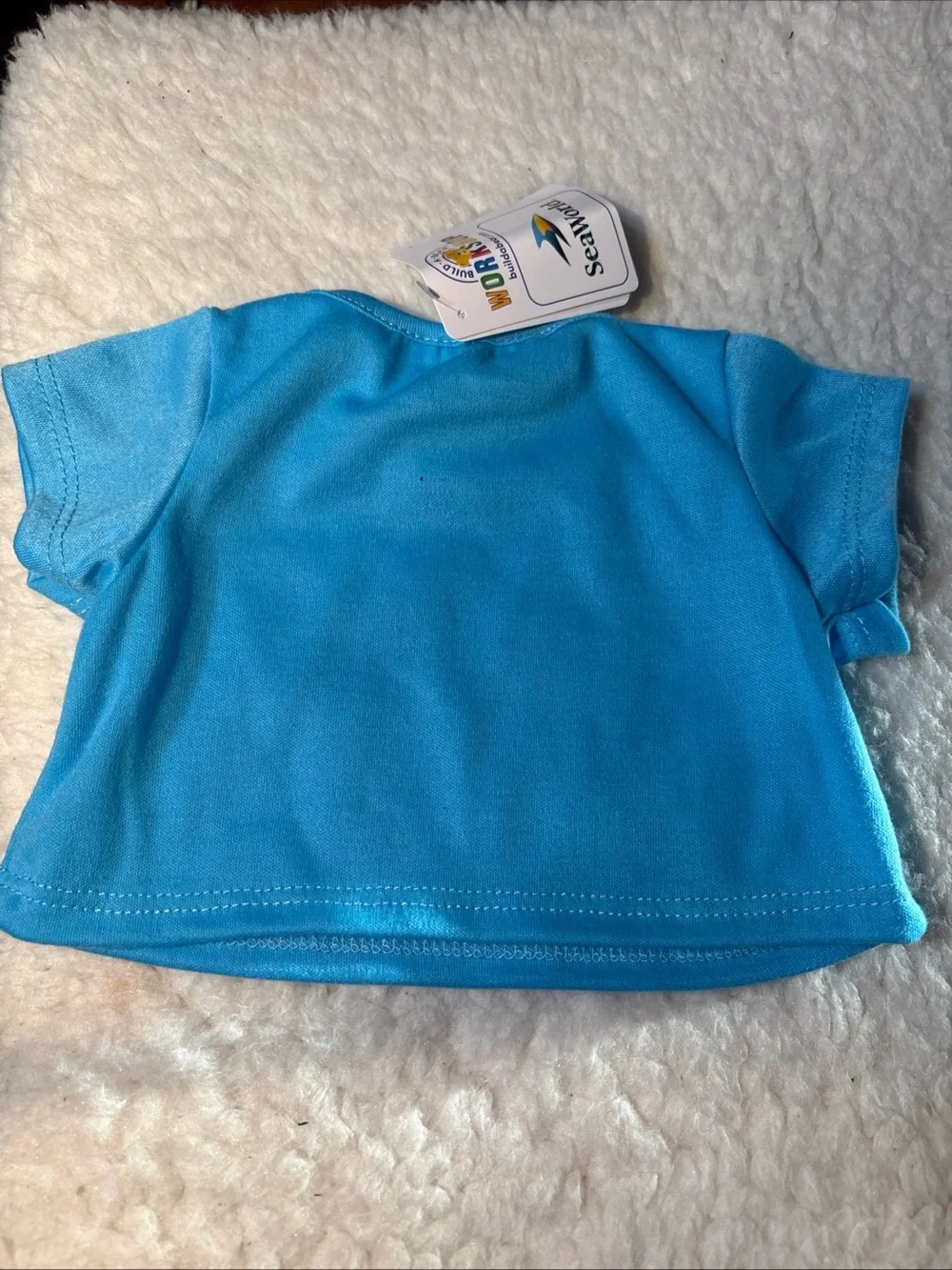 Build A Bear Seaworld Clothing Lot T shirts and Orca Hat New With Tags